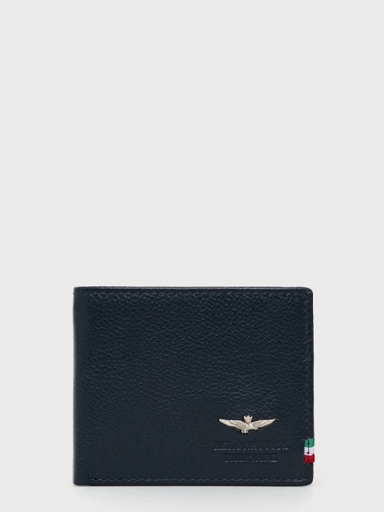 Zdjęcie produktu Aeronautica Militare portfel skórzany granatowy