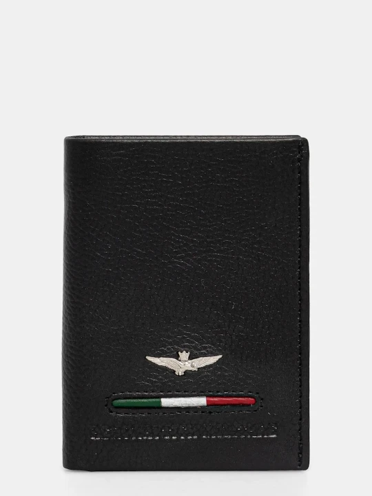 Zdjęcie produktu Aeronautica Militare portfel skórzany czarny