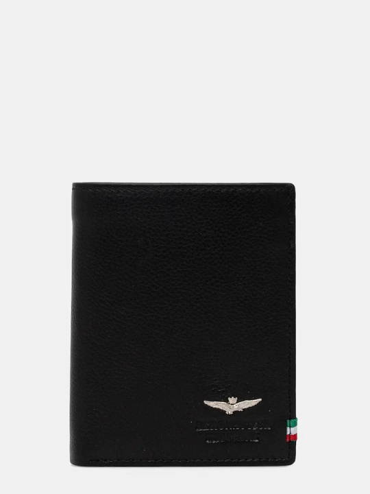 Zdjęcie produktu Aeronautica Militare portfel skórzany czarny