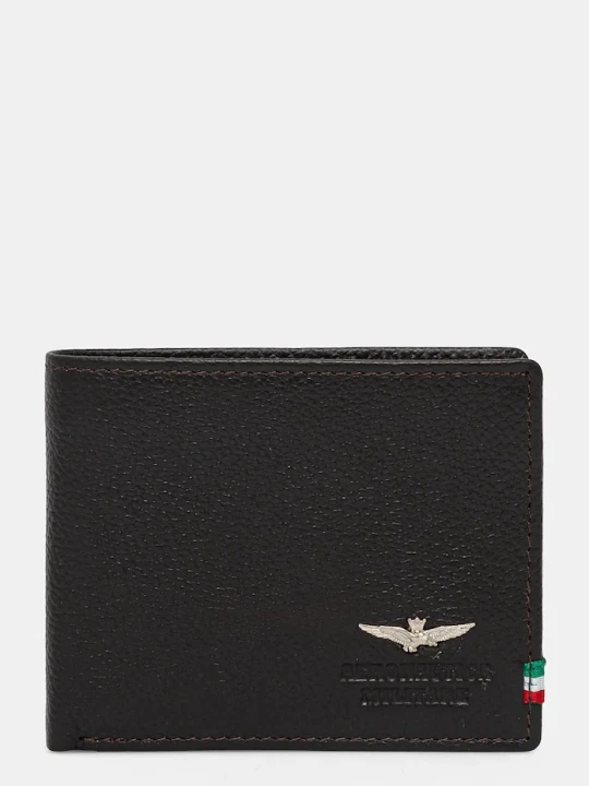 Zdjęcie produktu Aeronautica Militare portfel skórzany brązowy