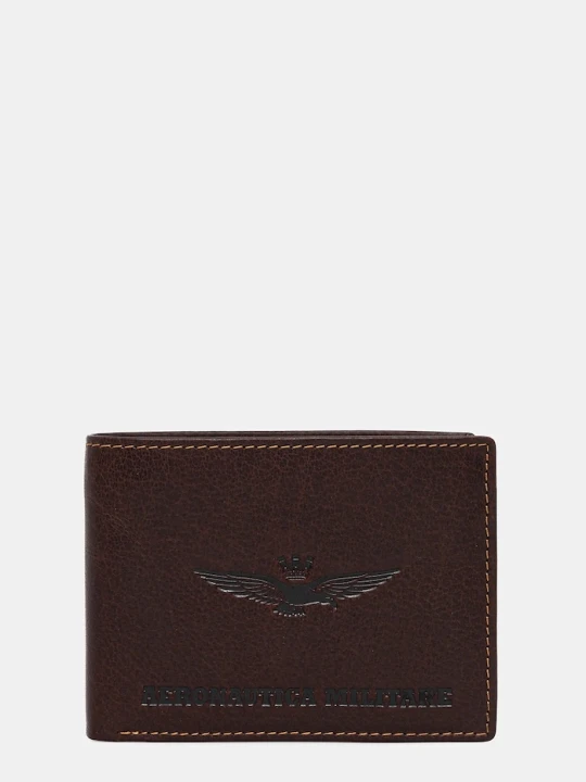 Zdjęcie produktu Aeronautica Militare portfel skórzany brązowy
