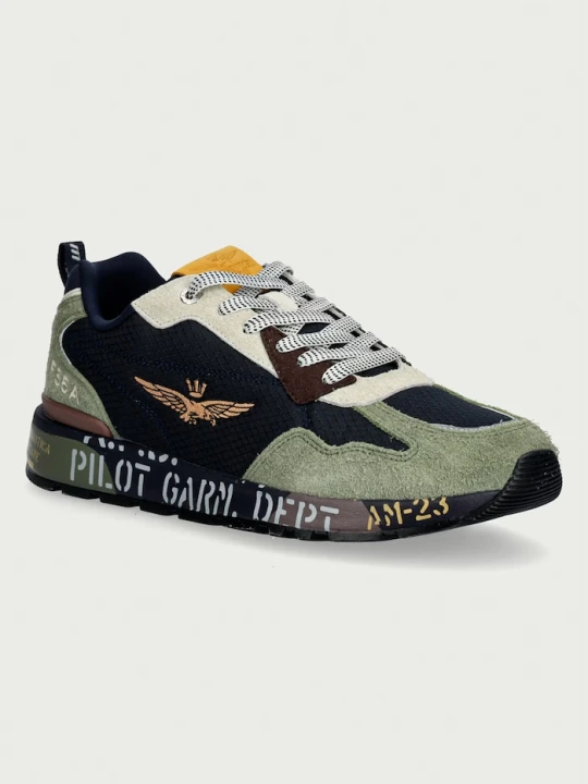 Zdjęcie produktu Aeronautica Militare SNEAKER FURRY sneakersy męskie granatowy