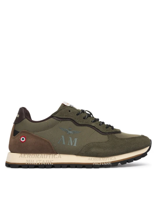 Zdjęcie produktu Aeronautica Militare Sneakersy 262SC0320UPL00313 Zielony ciemny