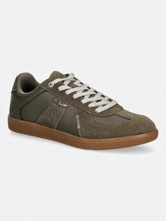 Zdjęcie produktu Aeronautica Militare sneakersy skórzane SNEAKERS zielony