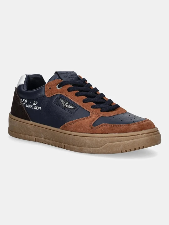 Zdjęcie produktu Aeronautica Militare sneakersy skórzane SNEAKERS granatowy