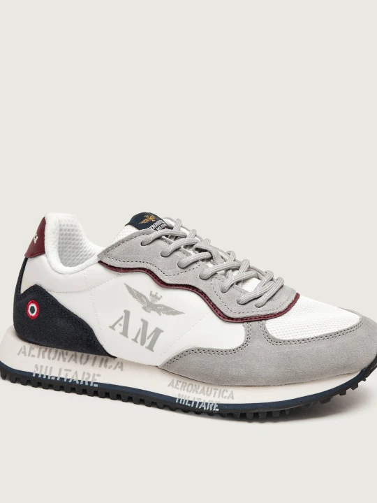 Zdjęcie produktu Aeronautica Militare Sneakersy | zamsz biały