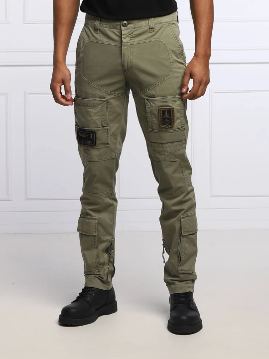 Zdjęcie produktu Aeronautica Militare Spodnie cargo ANTI-G | Regular Fit khaki