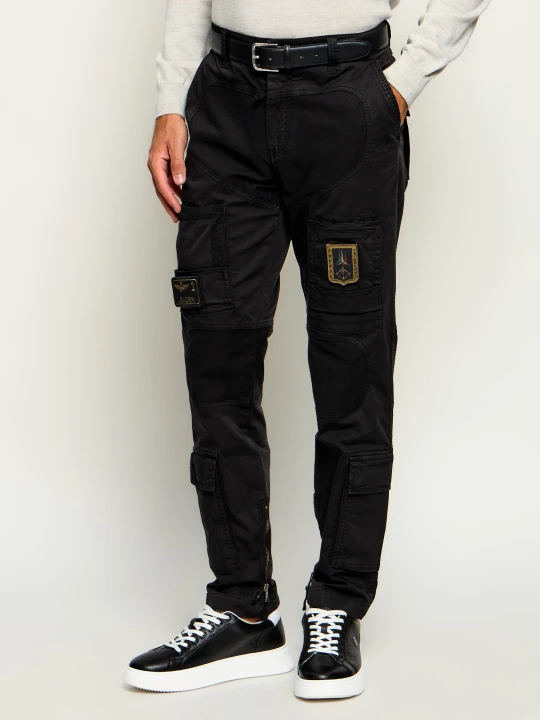Zdjęcie produktu Aeronautica Militare Spodnie cargo Anti-G | Straight fit czarny