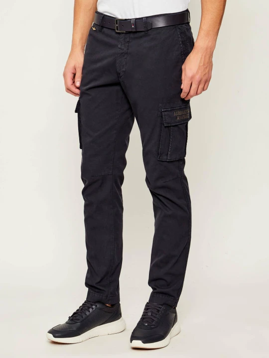 Zdjęcie produktu Aeronautica Militare Spodnie cargo | Regular Fit granatowy