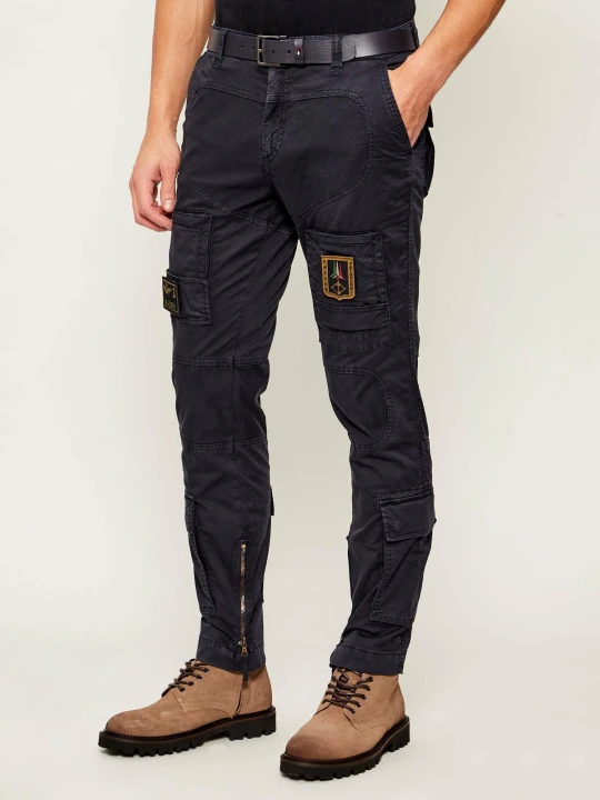 Zdjęcie produktu Aeronautica Militare Spodnie cargo | Regular Fit granatowy
