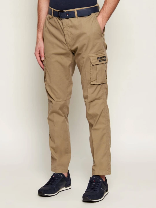 Zdjęcie produktu Aeronautica Militare Spodnie cargo | Slim Fit khaki