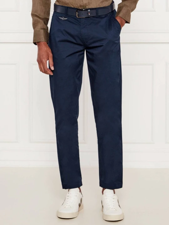 Zdjęcie produktu Aeronautica Militare Spodnie chino | Regular Fit granatowy