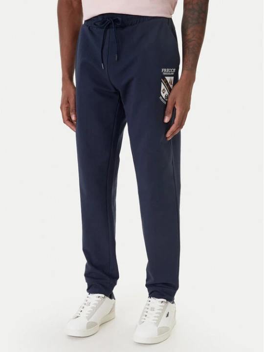 Zdjęcie produktu Aeronautica Militare Spodnie dresowe 261PF1021UF00674 Granatowy Regular Fit