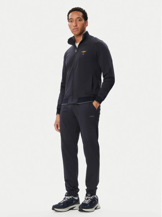 Zdjęcie produktu Aeronautica Militare Spodnie dresowe 262PF0872UF00459 Granatowy Regular Fit