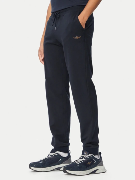 Zdjęcie produktu Aeronautica Militare Spodnie dresowe 262PF1008UF00662 Granatowy Regular Fit