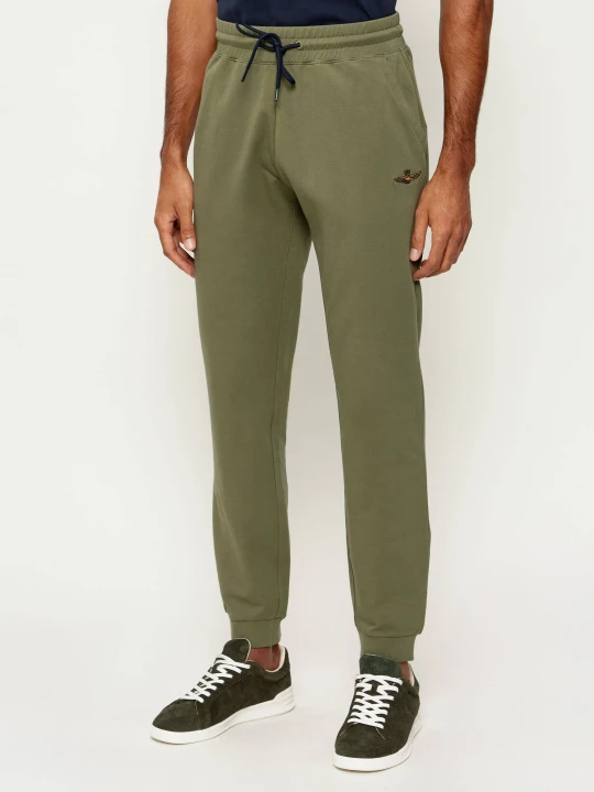 Zdjęcie produktu Aeronautica Militare Spodnie dresowe | Regular Fit oliwkowy