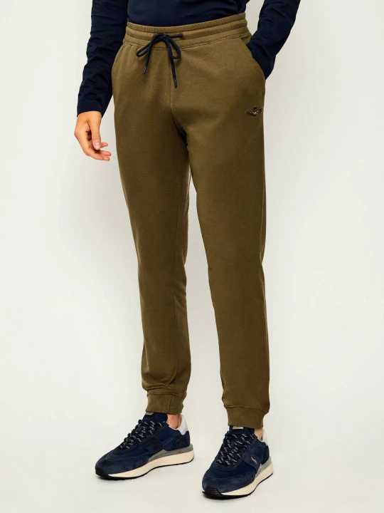 Zdjęcie produktu Aeronautica Militare Spodnie dresowe | Regular Fit oliwkowy
