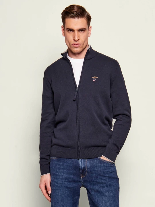 Zdjęcie produktu Aeronautica Militare Sweter | Regular Fit granatowy
