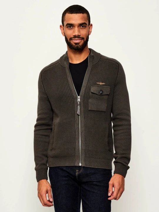 Zdjęcie produktu Aeronautica Militare Sweter | Regular Fit szary