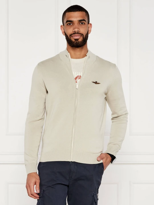 Zdjęcie produktu Aeronautica Militare Sweter | Regular Fit beżowy