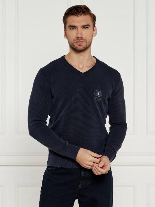 Zdjęcie produktu Aeronautica Militare Sweter | Regular Fit granatowy
