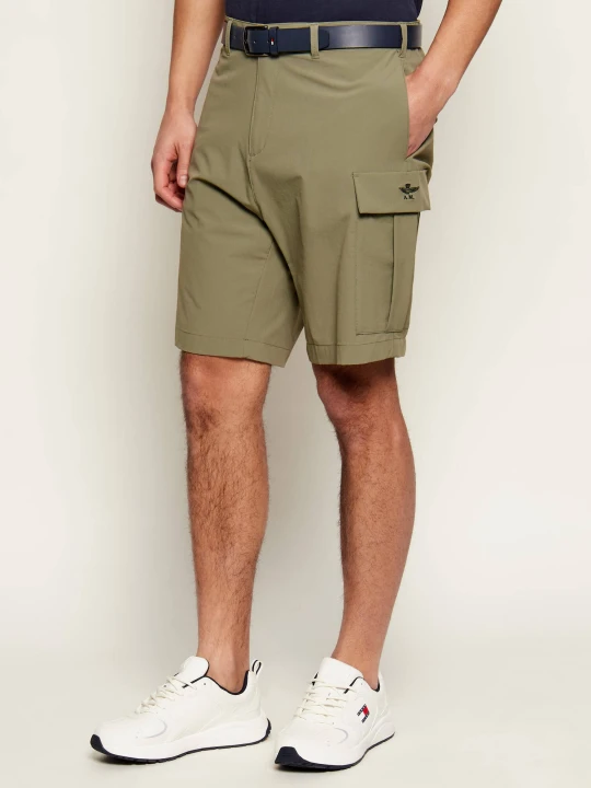 Zdjęcie produktu Aeronautica Militare Szorty | Comfort fit oliwkowy