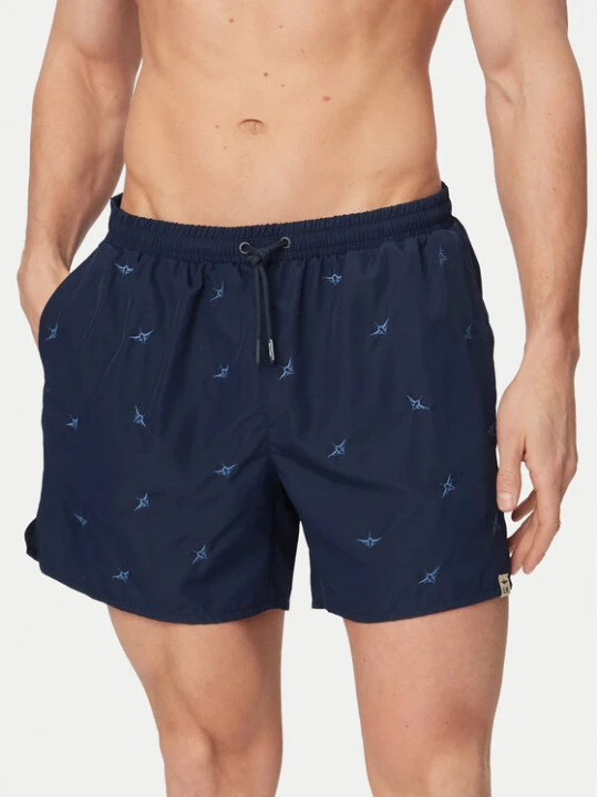 Zdjęcie produktu Aeronautica Militare Szorty kąpielowe 261BW0232UCT04317 Granatowy Regular Fit