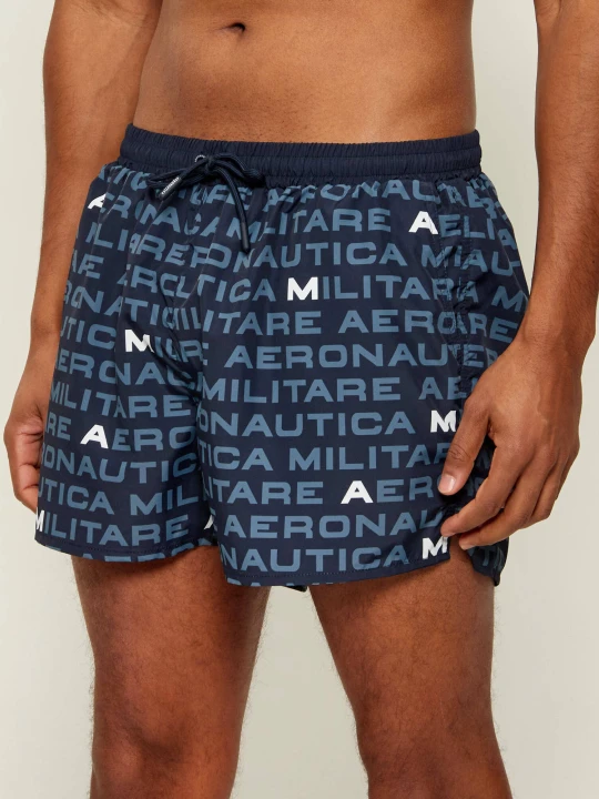 Zdjęcie produktu Aeronautica Militare Szorty kąpielowe | Regular Fit granatowy