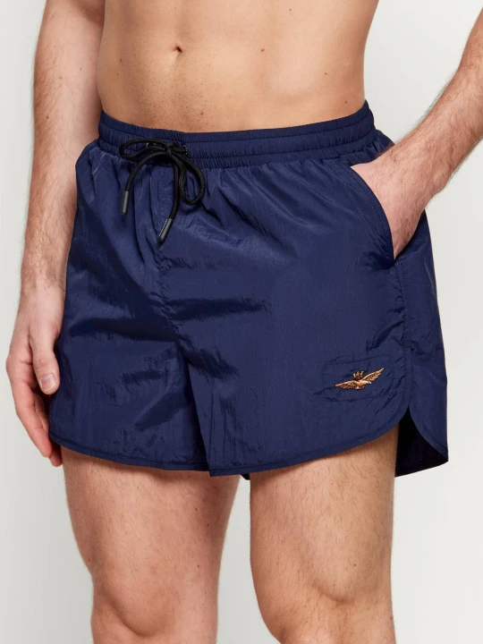Zdjęcie produktu Aeronautica Militare Szorty kąpielowe | Regular Fit granatowy