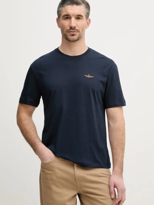 Zdjęcie produktu Aeronautica Militare t-shirt bawełniany granatowy