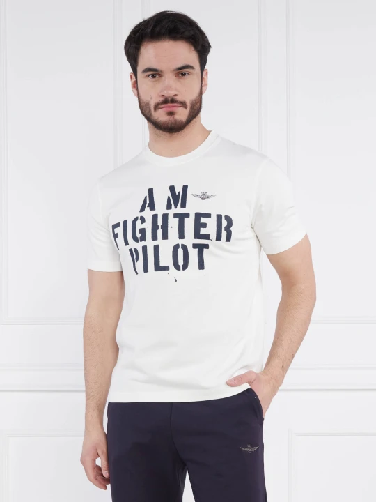 Zdjęcie produktu Aeronautica Militare T-shirt | Comfort fit biały