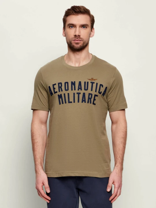 Zdjęcie produktu Aeronautica Militare T-shirt | Regular Fit oliwkowy