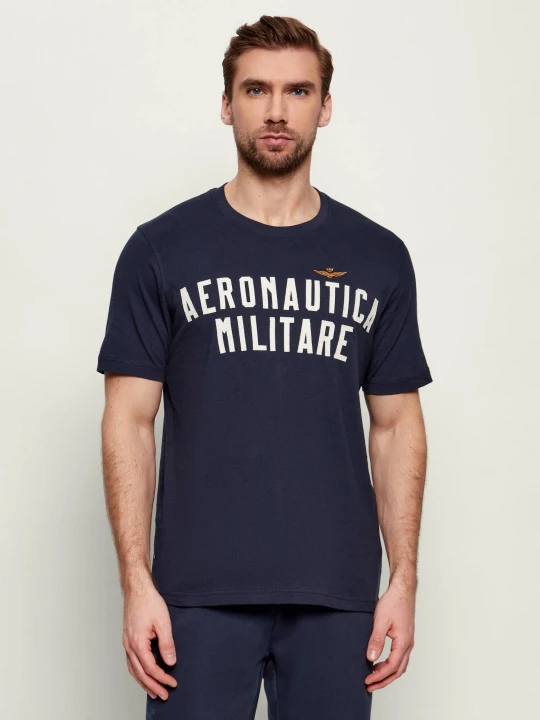 Zdjęcie produktu Aeronautica Militare T-shirt | Regular Fit granatowy