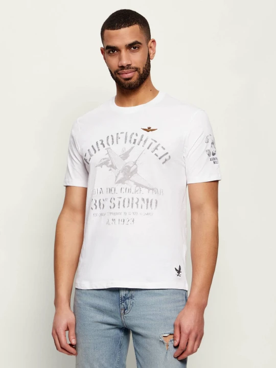 Zdjęcie produktu Aeronautica Militare T-shirt | Regular Fit ecru