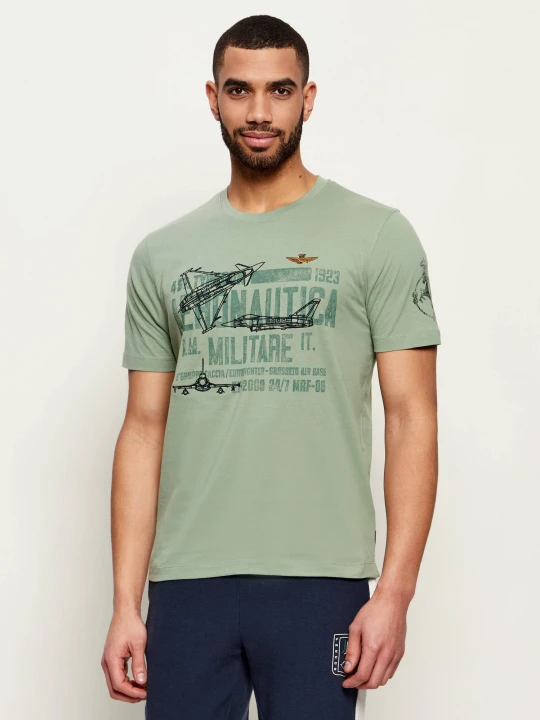 Zdjęcie produktu Aeronautica Militare T-shirt | Regular Fit zielony
