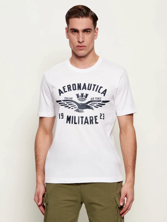 Zdjęcie produktu Aeronautica Militare T-shirt | Regular Fit biały