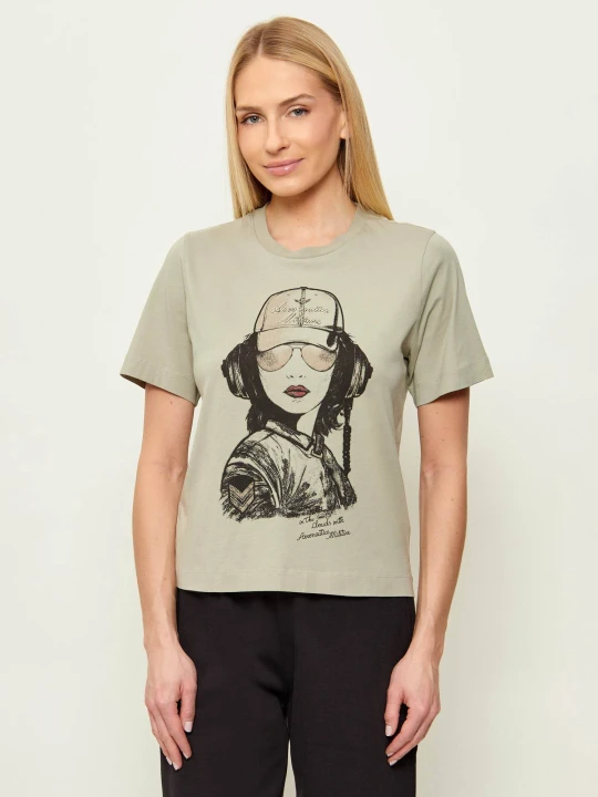 Zdjęcie produktu Aeronautica Militare T-shirt | Regular Fit zielony