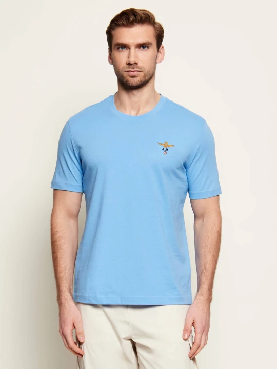 Zdjęcie produktu Aeronautica Militare T-shirt | Regular Fit błękitny