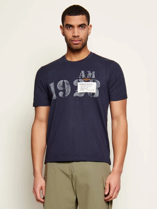 Zdjęcie produktu Aeronautica Militare T-shirt | Regular Fit granatowy