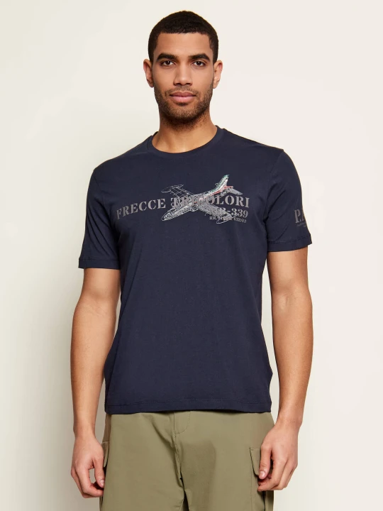 Zdjęcie produktu Aeronautica Militare T-shirt | Regular Fit granatowy