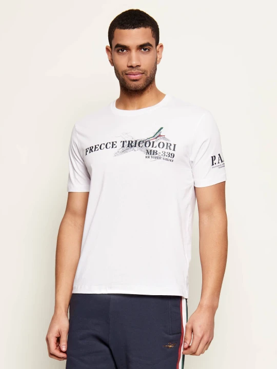 Zdjęcie produktu Aeronautica Militare T-shirt | Regular Fit biały