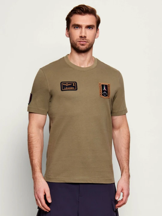 Zdjęcie produktu Aeronautica Militare T-shirt | Regular Fit oliwkowy