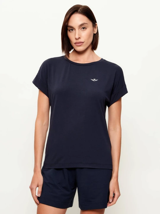 Zdjęcie produktu Aeronautica Militare T-shirt | Regular Fit granatowy