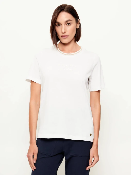 Zdjęcie produktu Aeronautica Militare T-shirt | Regular Fit biały