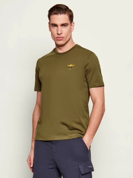 Zdjęcie produktu Aeronautica Militare T-shirt | Regular Fit oliwkowy
