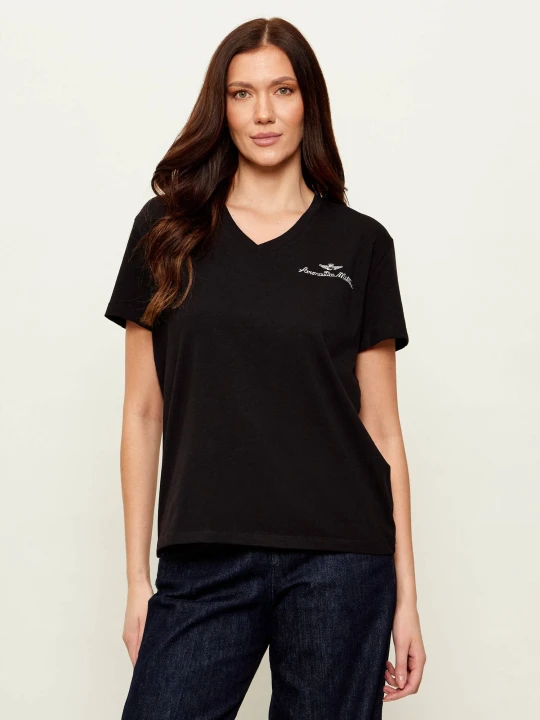 Zdjęcie produktu Aeronautica Militare T-shirt | Regular Fit czarny