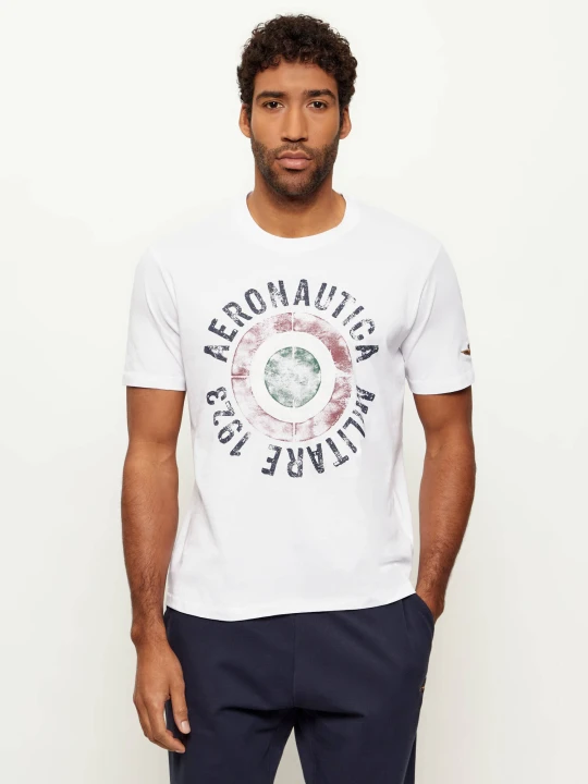 Zdjęcie produktu Aeronautica Militare T-shirt | Regular Fit biały