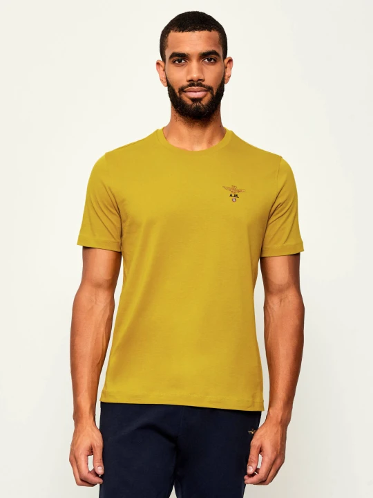 Zdjęcie produktu Aeronautica Militare T-shirt | Regular Fit musztardowy