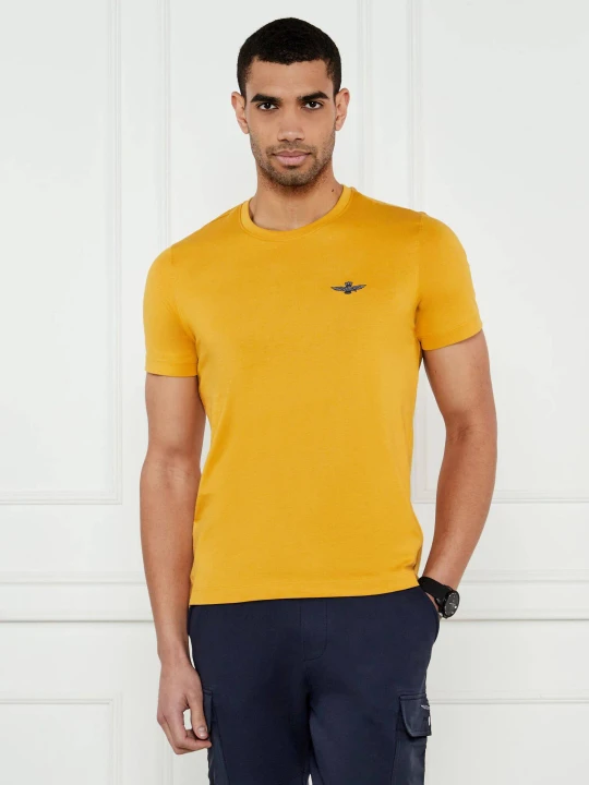 Zdjęcie produktu Aeronautica Militare T-shirt | Regular Fit musztardowy