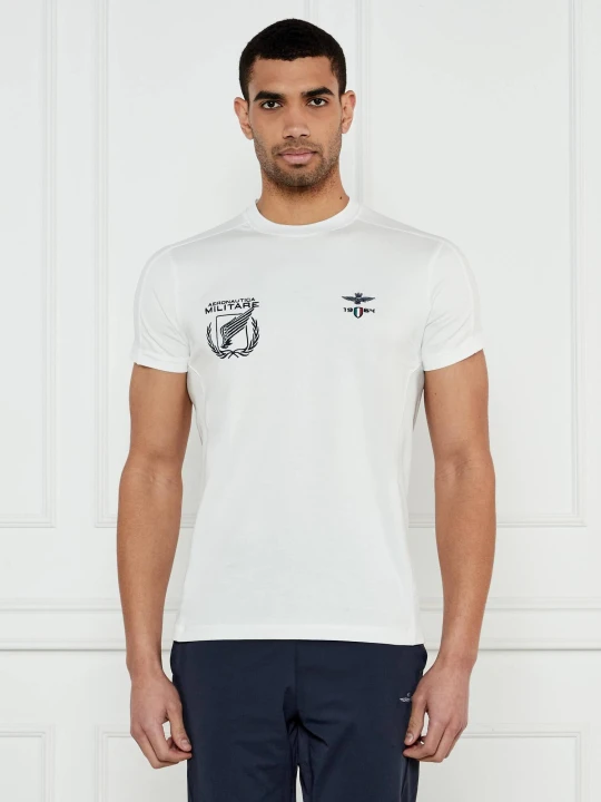 Zdjęcie produktu Aeronautica Militare T-shirt | Regular Fit biały